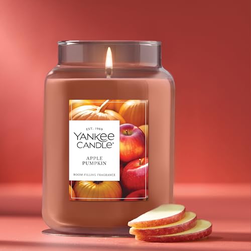 Yankee Candle Sugared Cinnamon Apple Scented Candle, 22oz Large Jar V569036