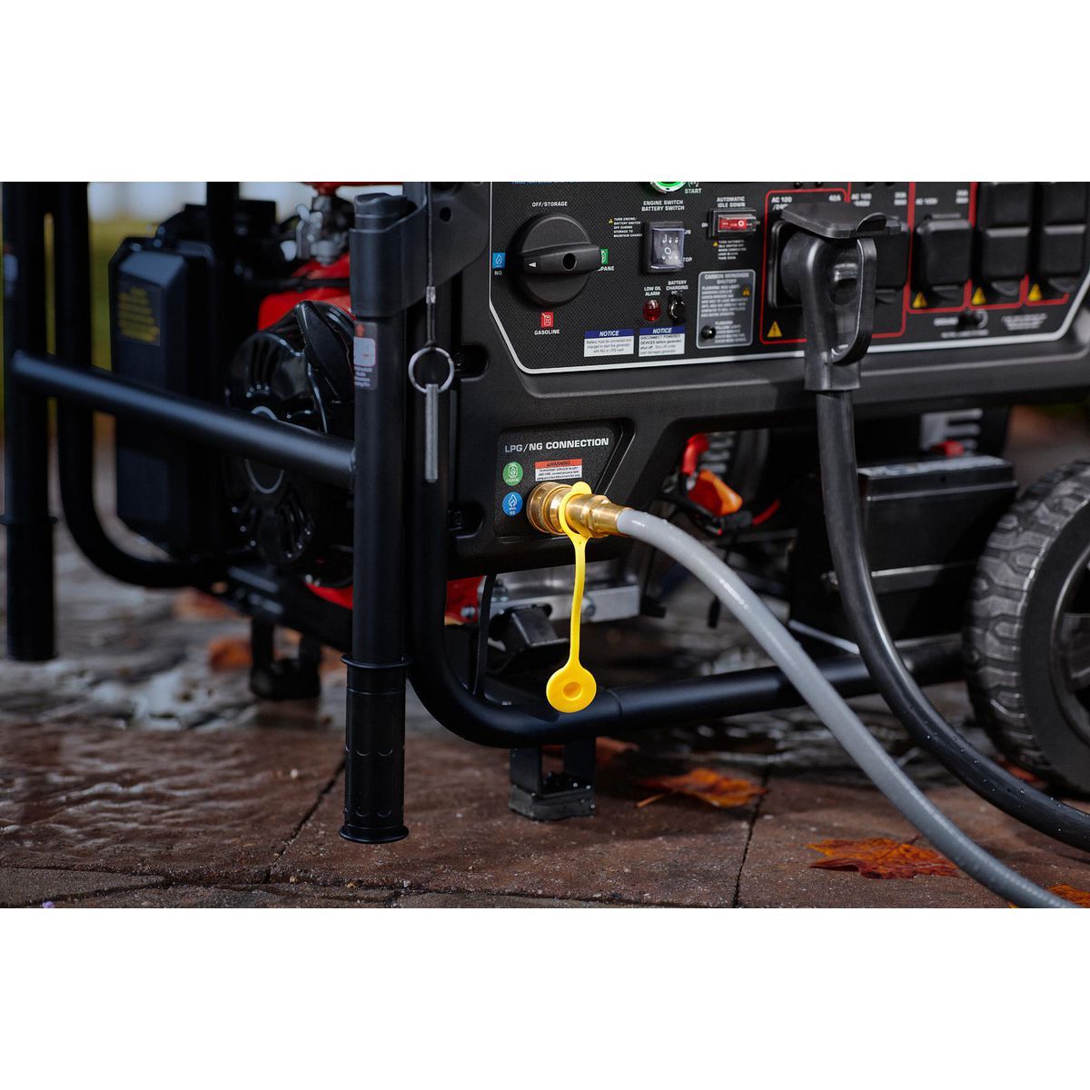 PREDATOR 13,000 Watt Tri-Fuel Portable Generator with Remote Start F379