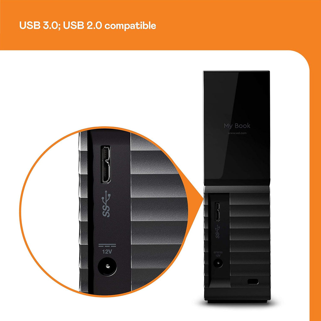 WD 18TB My Book Desktop External Hard Drive, USB 3.0 D54364