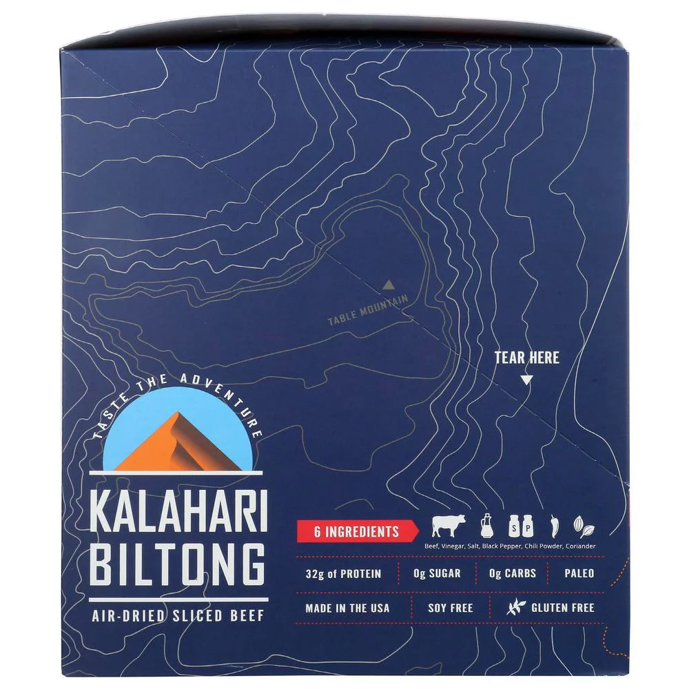 Kalahari Biltong Spicy Peri Peri 2 Ounce, 8 per case F511