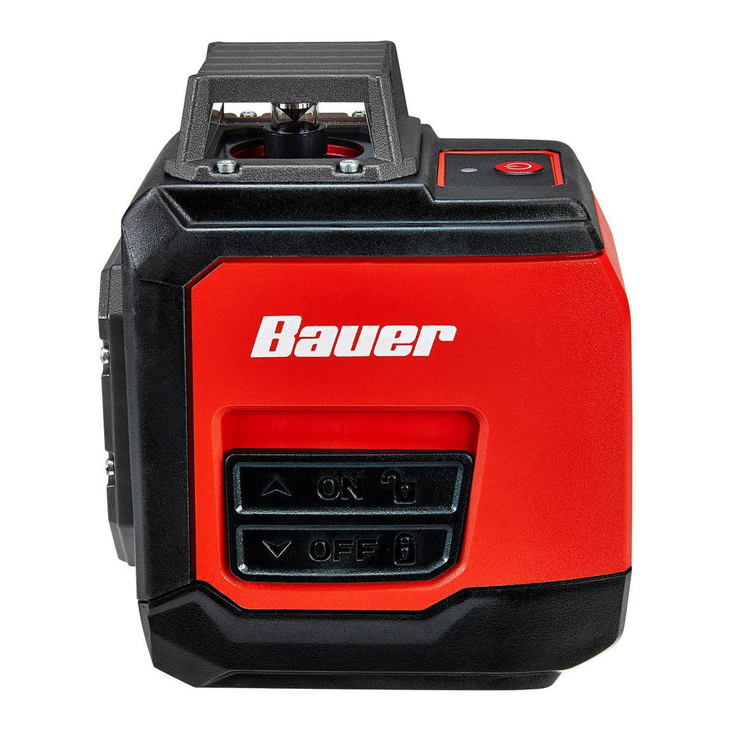 BAUER 50 ft. Self-Leveling Cross-Line Laser Level U26103