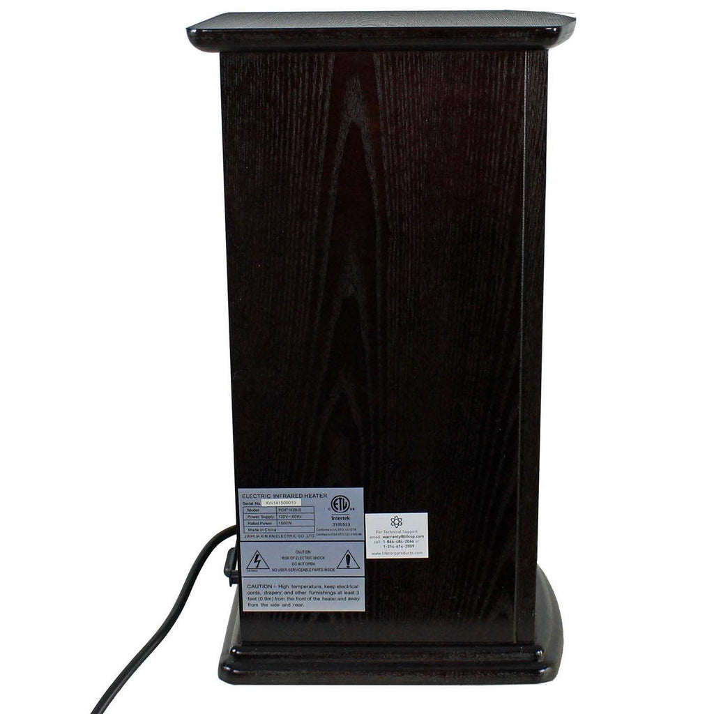 Lifesmart LifePro 3 Element Electric Infrared Quartz Tower Heater (Pair) P1780