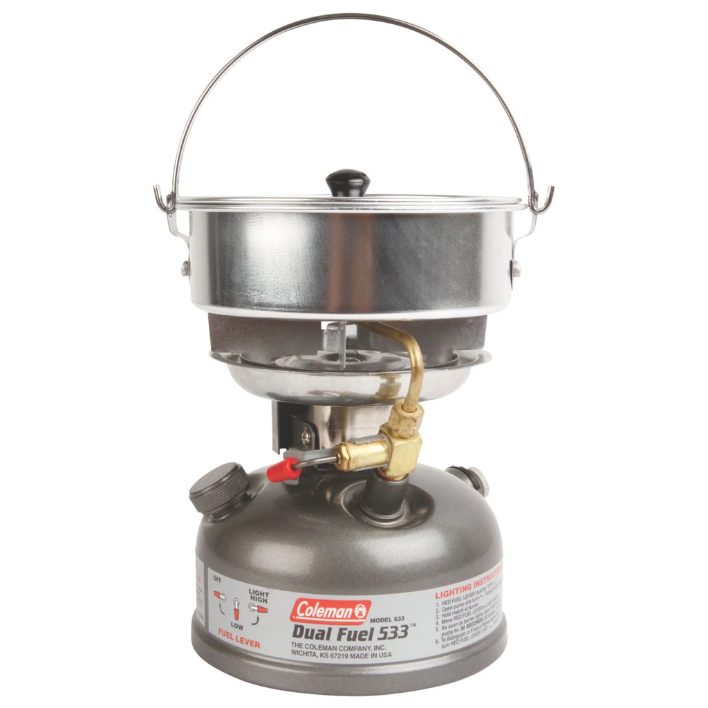 Coleman Guide Series Compact Dual Fuel 1-Burner Camping Stove I4359