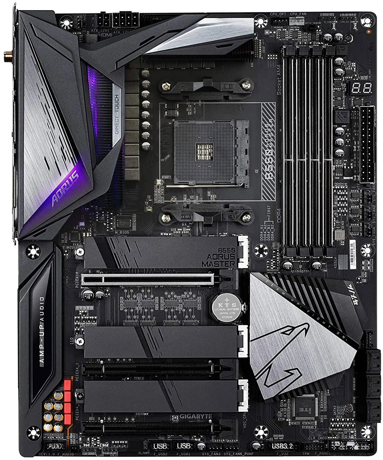 Gigabyte B550 Aorus Master AMD AM4 ATX Motherboard K693