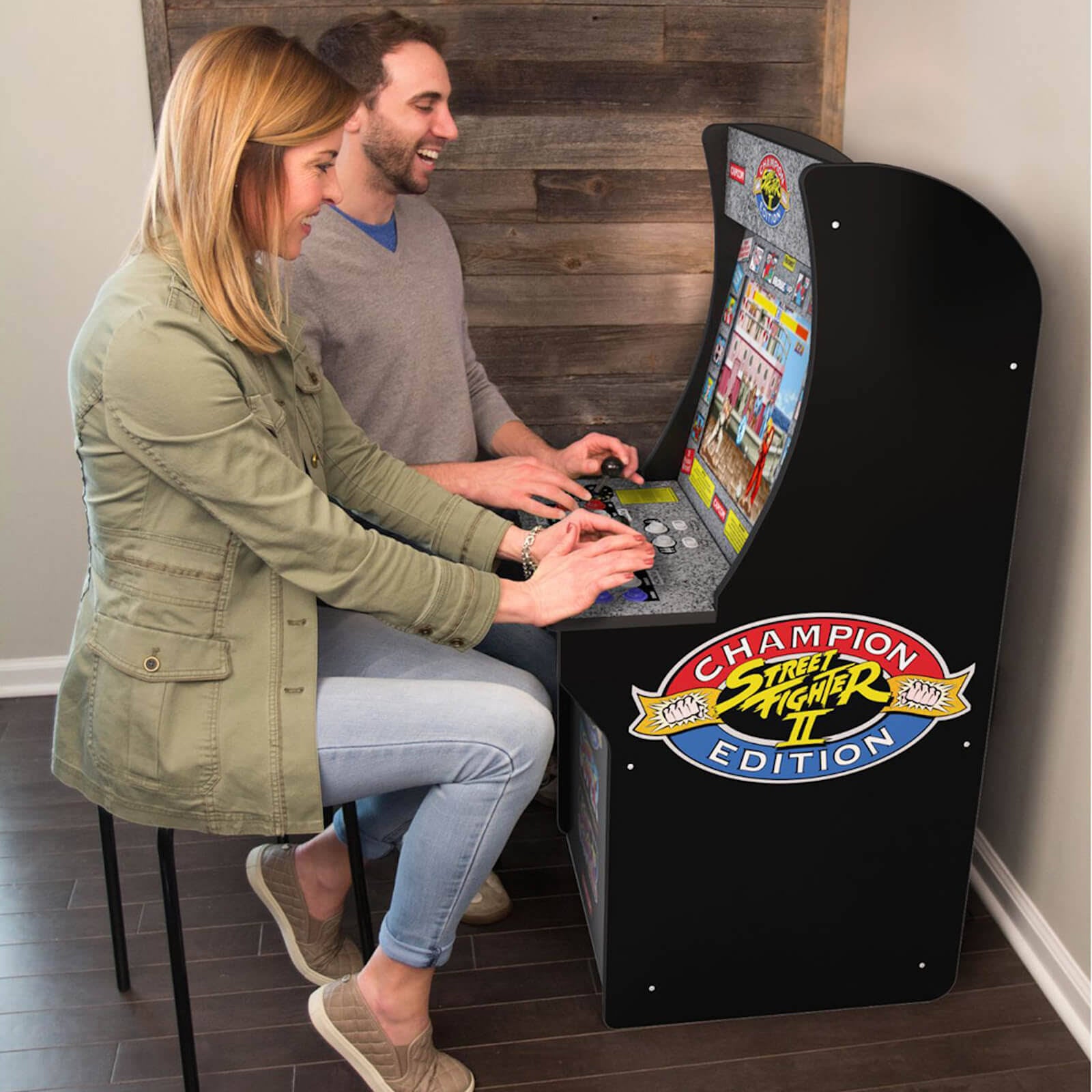 Arcade1Up Street Fighter II Arcade Cabinet Y40999