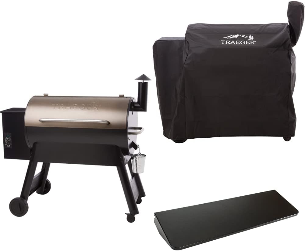 Traeger Pro Series 34 Electric Wood Pellet Grill and Smoker, Bronze I696803
