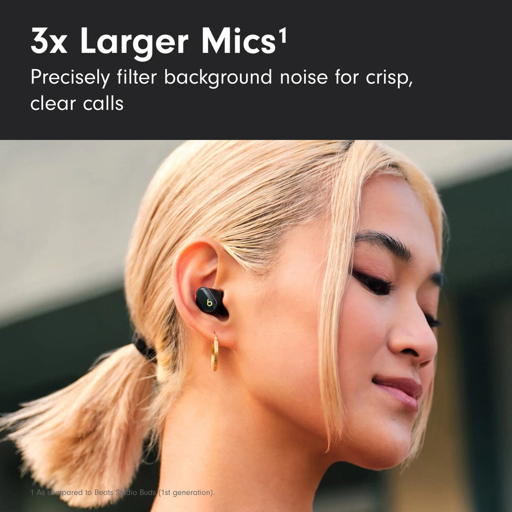 Beats Studio Buds True Wireless Noise Cancelling Earbuds - Black/Gold T3994