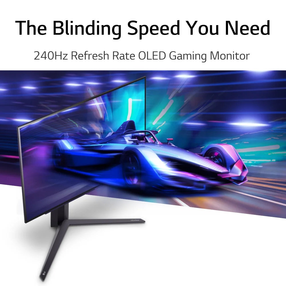 LG 27" UltraGear OLED Gaming Monitor QHD 240Hz 0.03ms - 27GR95QE-B F370629