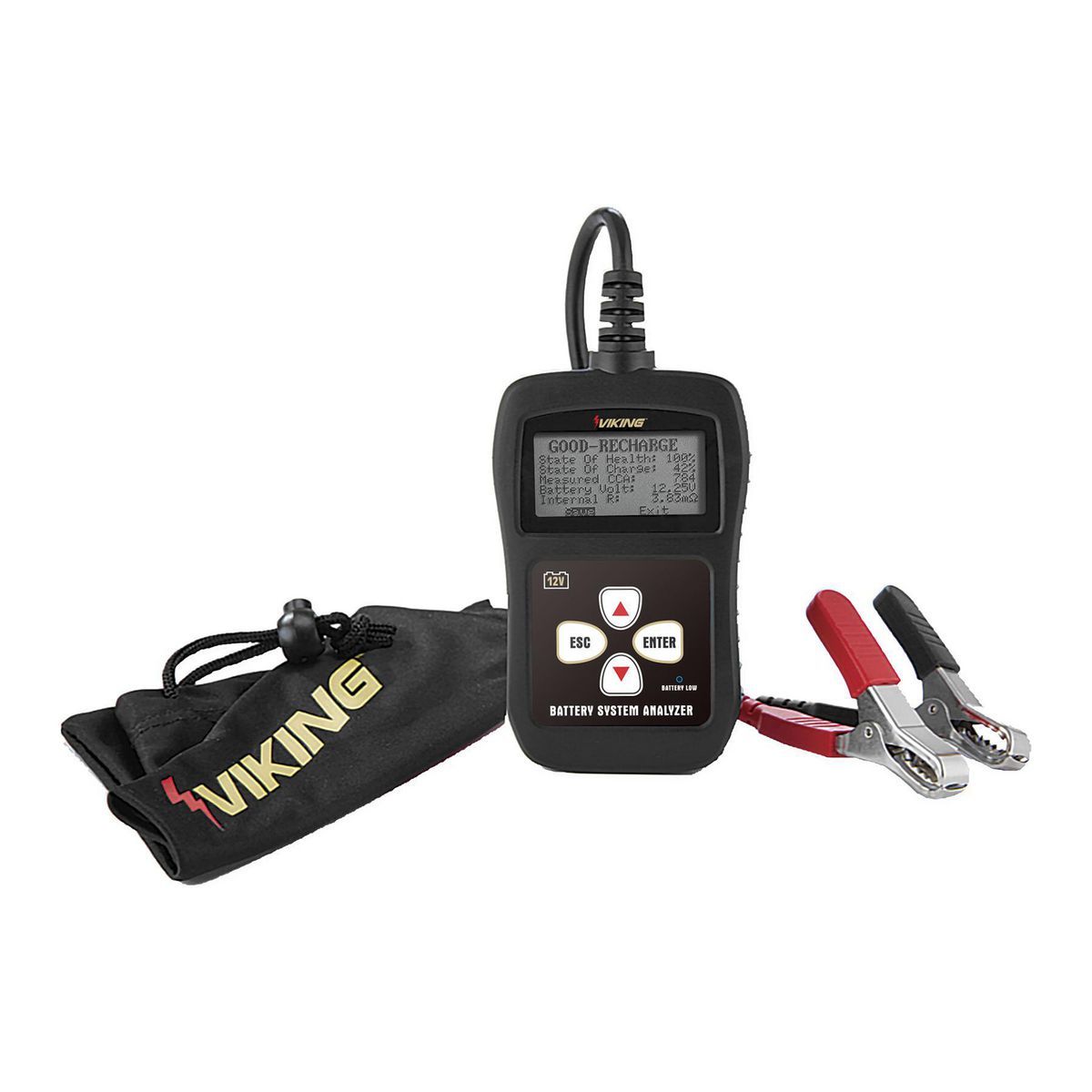 VIKING 12V Digital Battery and System Tester F78733