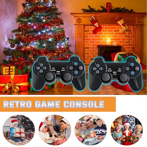 Retro Game Console with 4K HDMI and Dual Controllers T314745