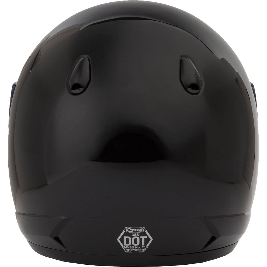 GMAX GM-38 Full Face Helmet Black F29333