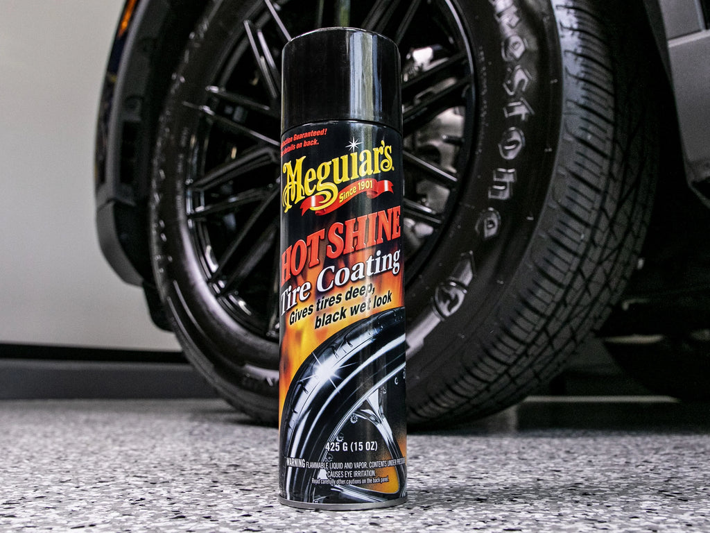 Meguiar's Hot Shine High Gloss Tire Coating, 15 oz Aerosol Y8354