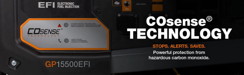 Generac 7705 GP15500EFI Gas Powered Portable Generator A201
