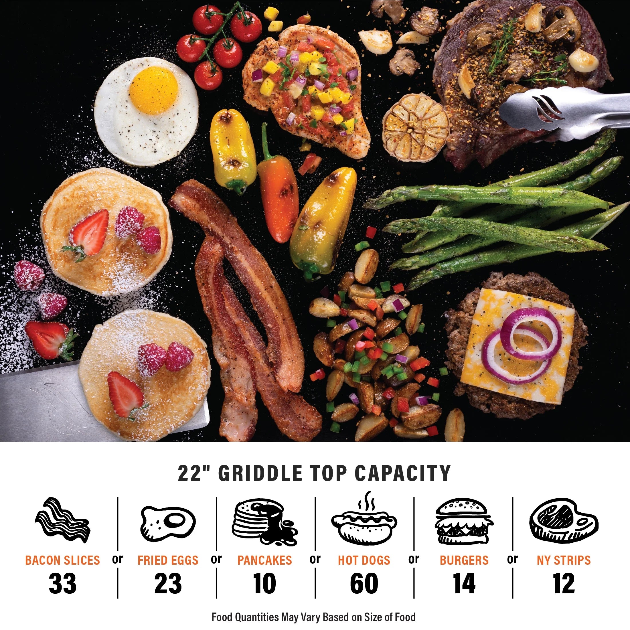 Blackstone Adventure Ready 22 Omnivore Propane Griddle with Stand K5219