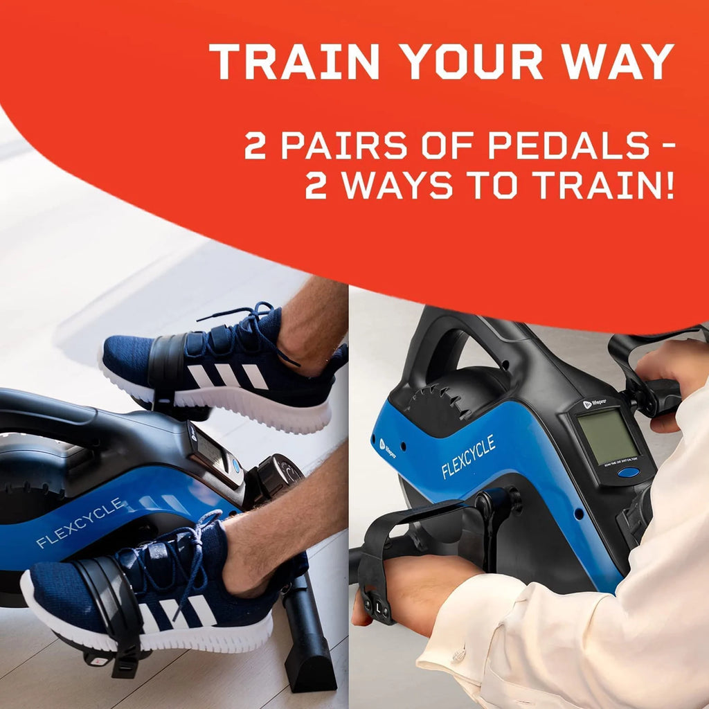 Lifepro FlexCycle Stationary Bike Pedal Exerciser, Blue V88316