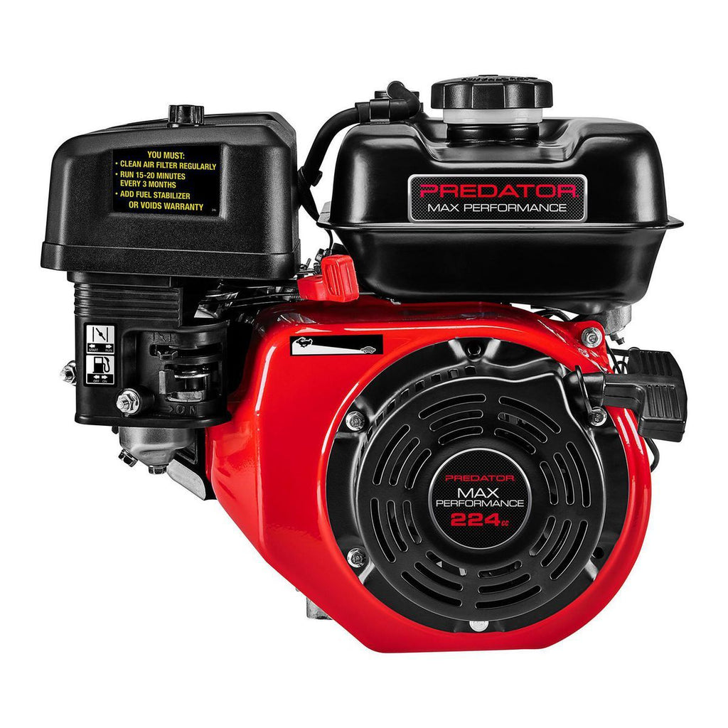 PREDATOR 6.6 HP 224cc OHV Horizontal-Shaft Gas Engine, EPA W739