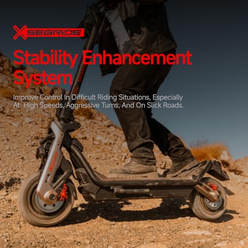 Segway SuperScooter GT3 Electric Scooter for Adults, 31 MPH, 45-Mile Range L1326