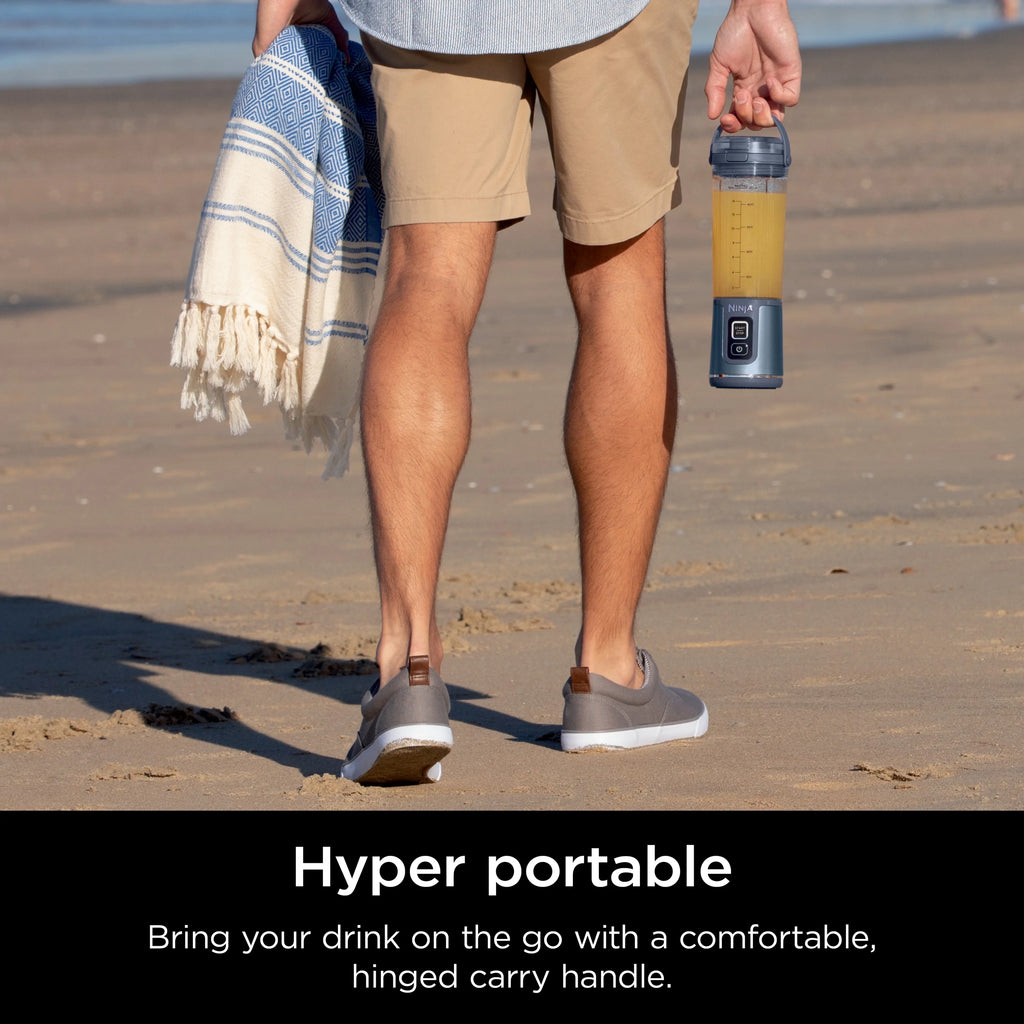 Ninja Blast Portable 18 oz. Blender with Leakproof Lid, Denim Blue R501