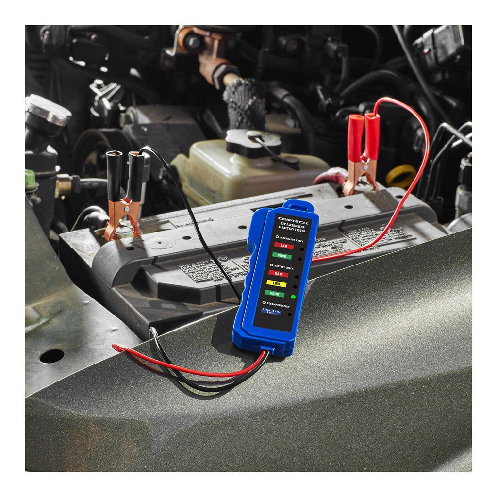 CEN-TECH 12V Alternator/Battery Checker O783