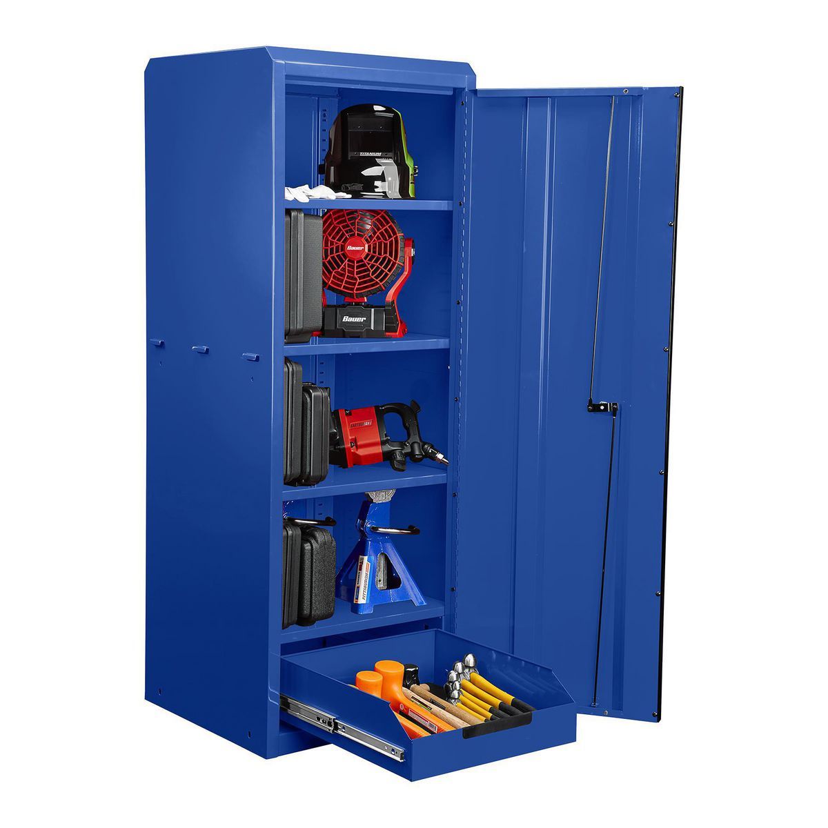U.S. General 22 in. End Locker, Series 3, Blue Y30292