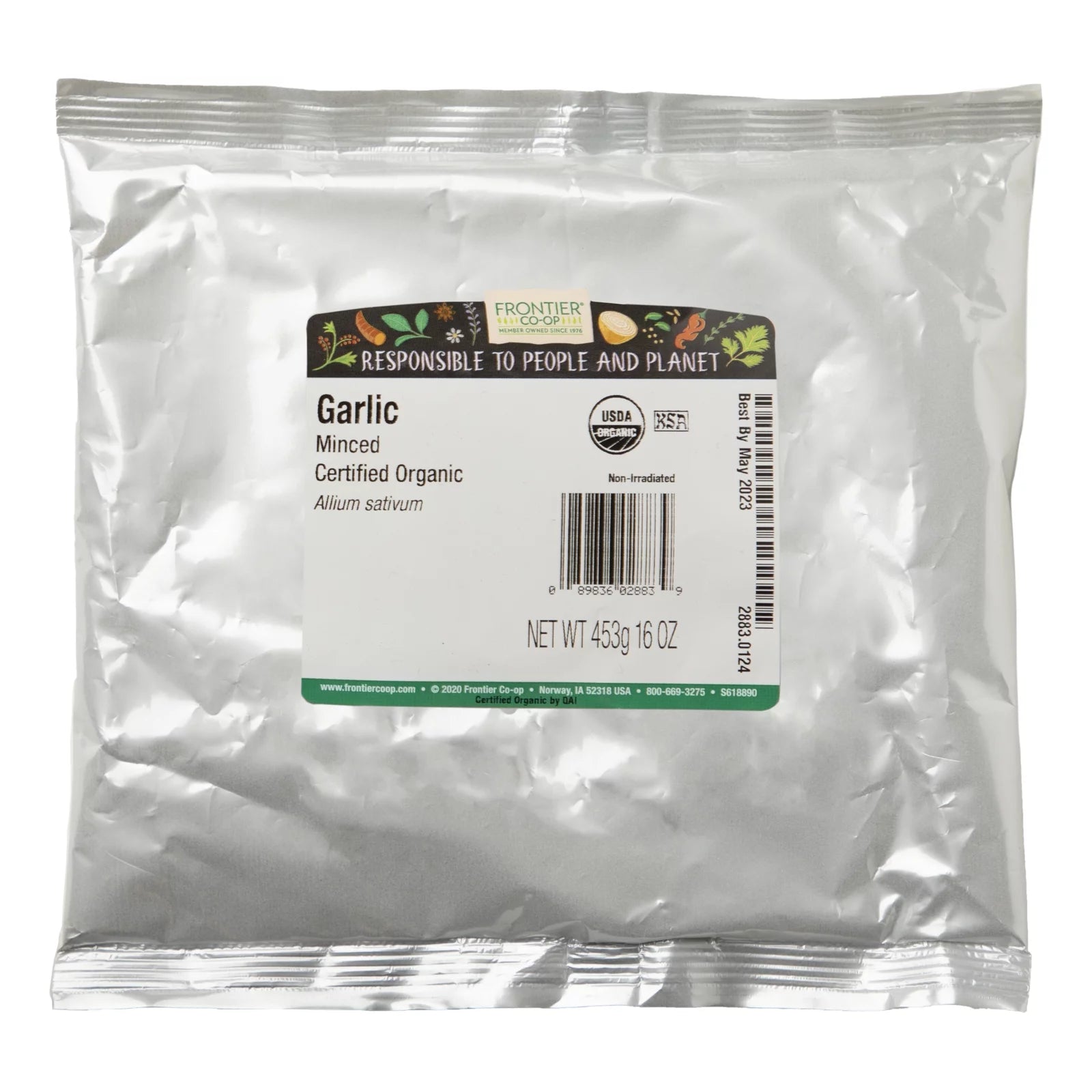 Organic Minced Garlic Q171594
