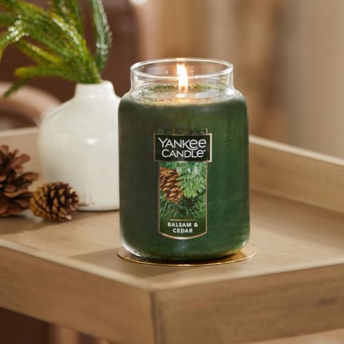 Yankee Candle Balsam & Cedar 22oz Large Jar Scented Candle K561