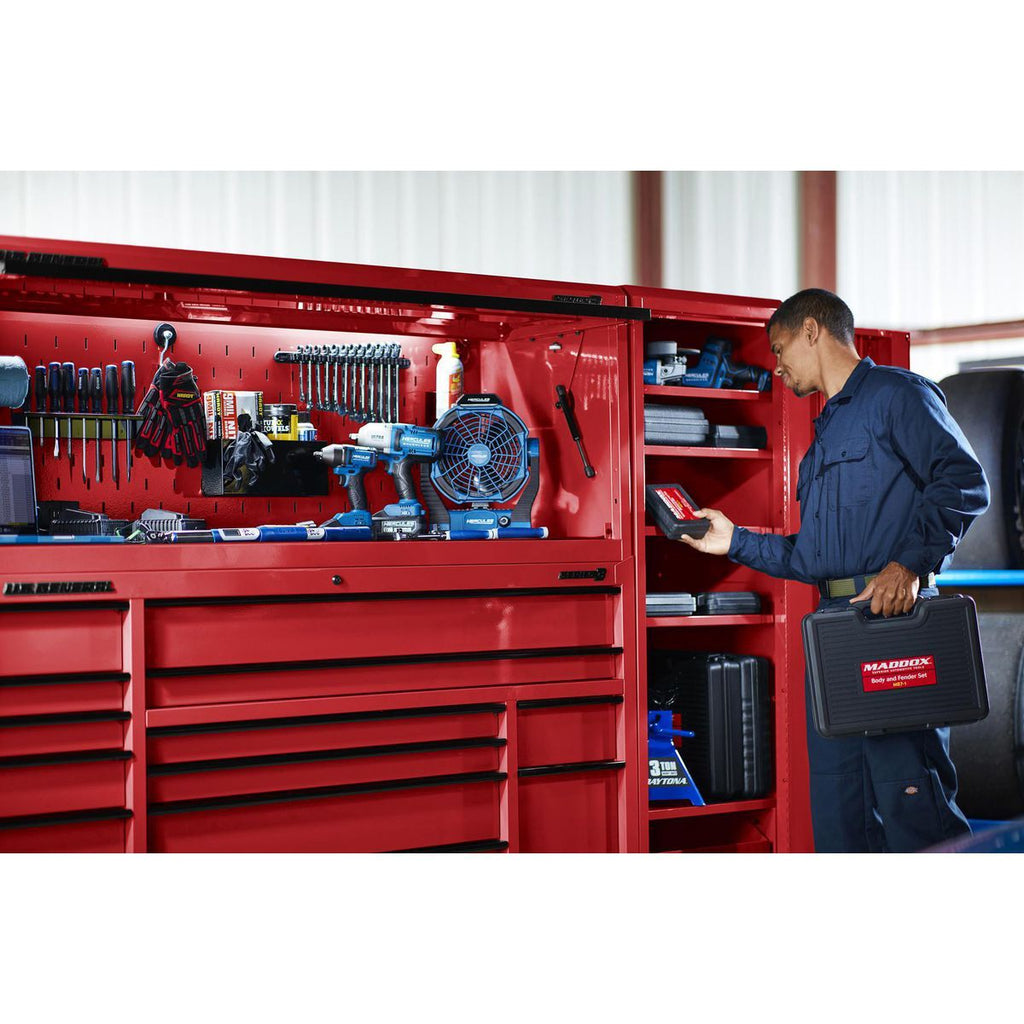 U.S. General 22 in. End Locker, Series 3, Blue Y30292