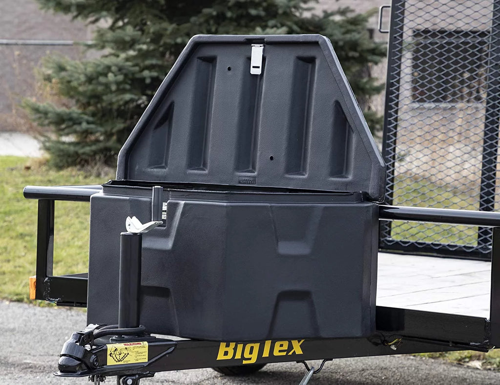 Buyers Products 1701680 Trailer Tongue Tool Storage Box, Black X6826