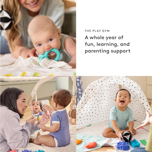 LOVEVERY The Play Gym Stage-Based Developmental Activity Mat for Baby to Toddler O91554