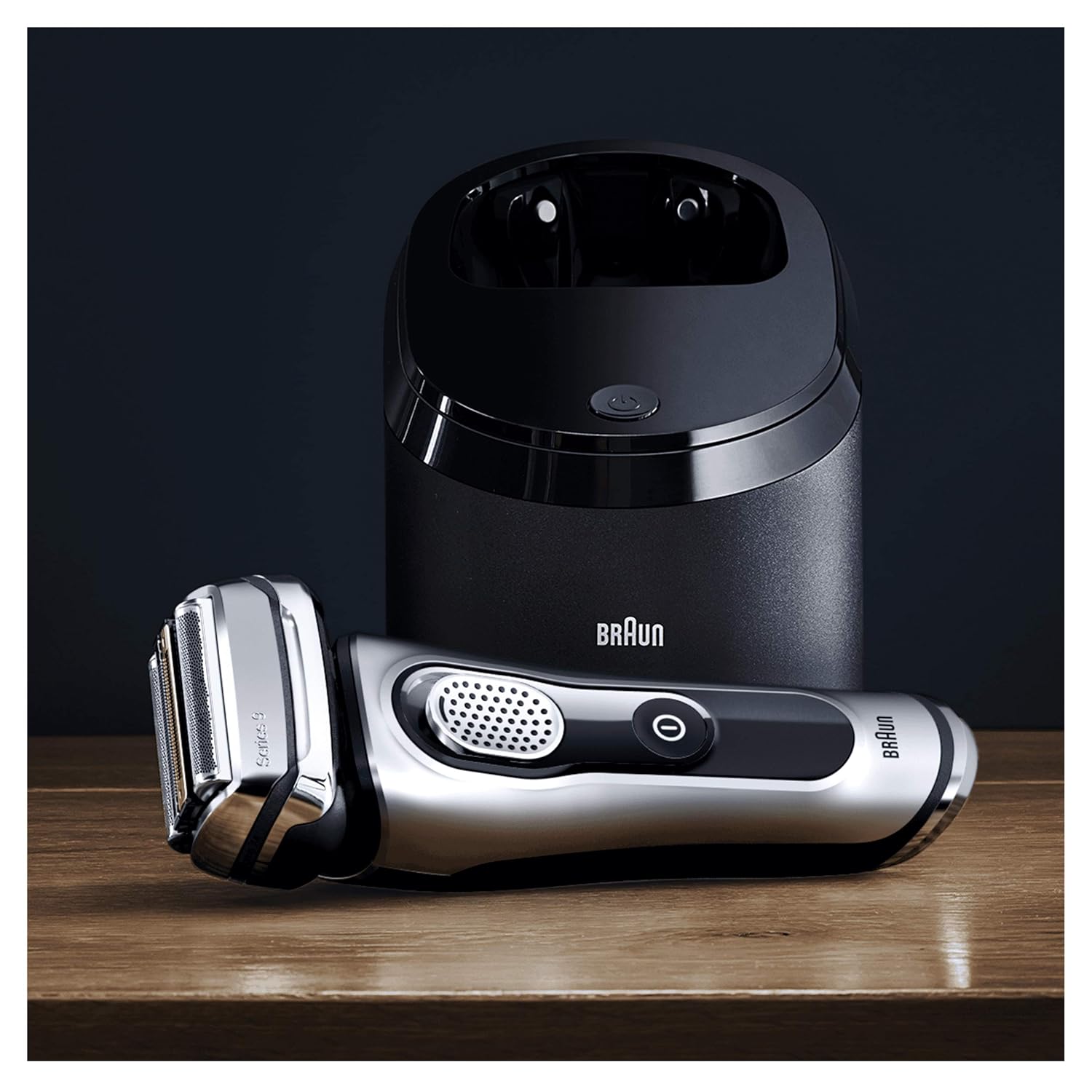 Braun Series 9 Electric Shaver for Men 9292cc, Wet and Dry, with Clean & Charge Station B3128