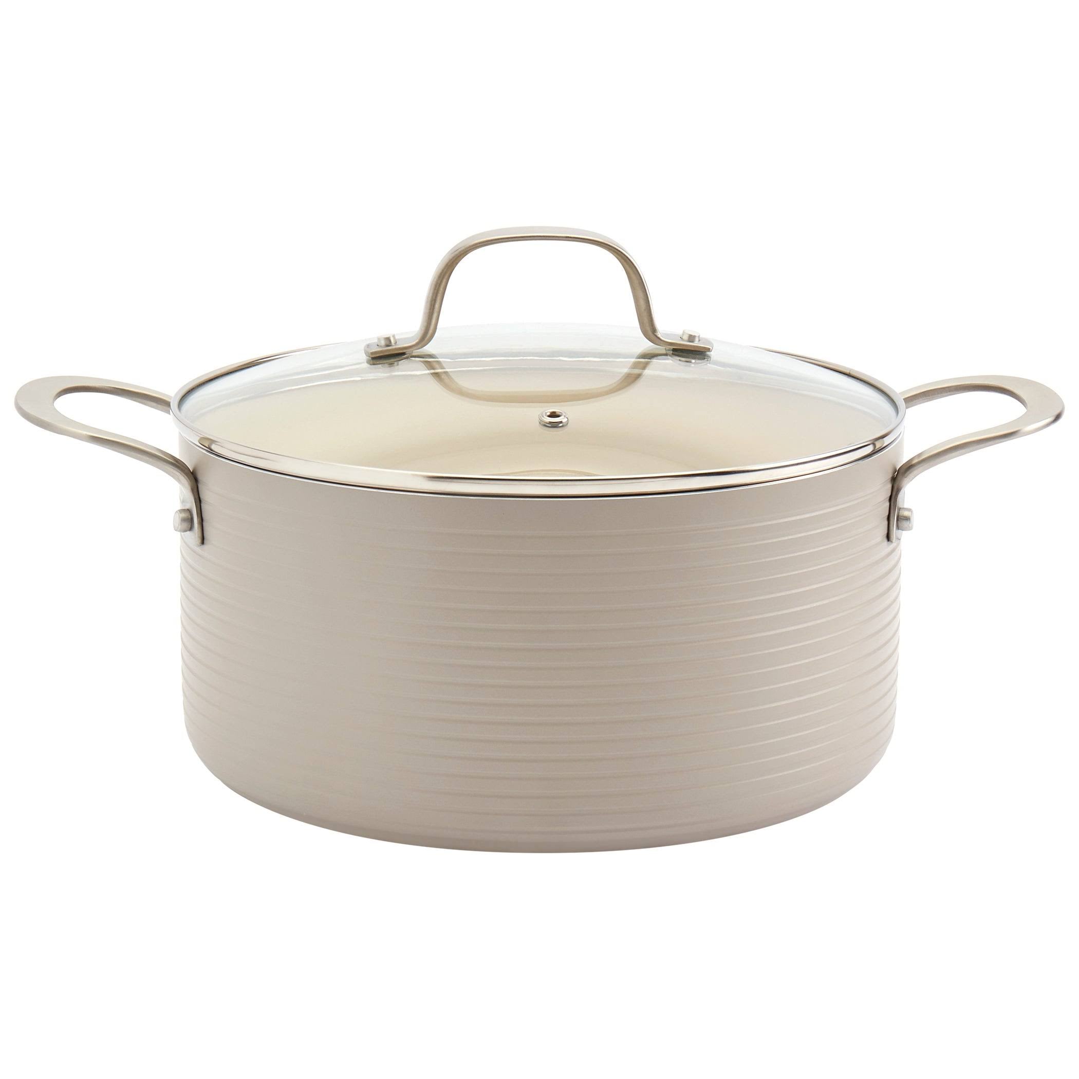 Denmark Monaco 10-Piece Aluminum Non-Stick Cookware Set, Gray I5205