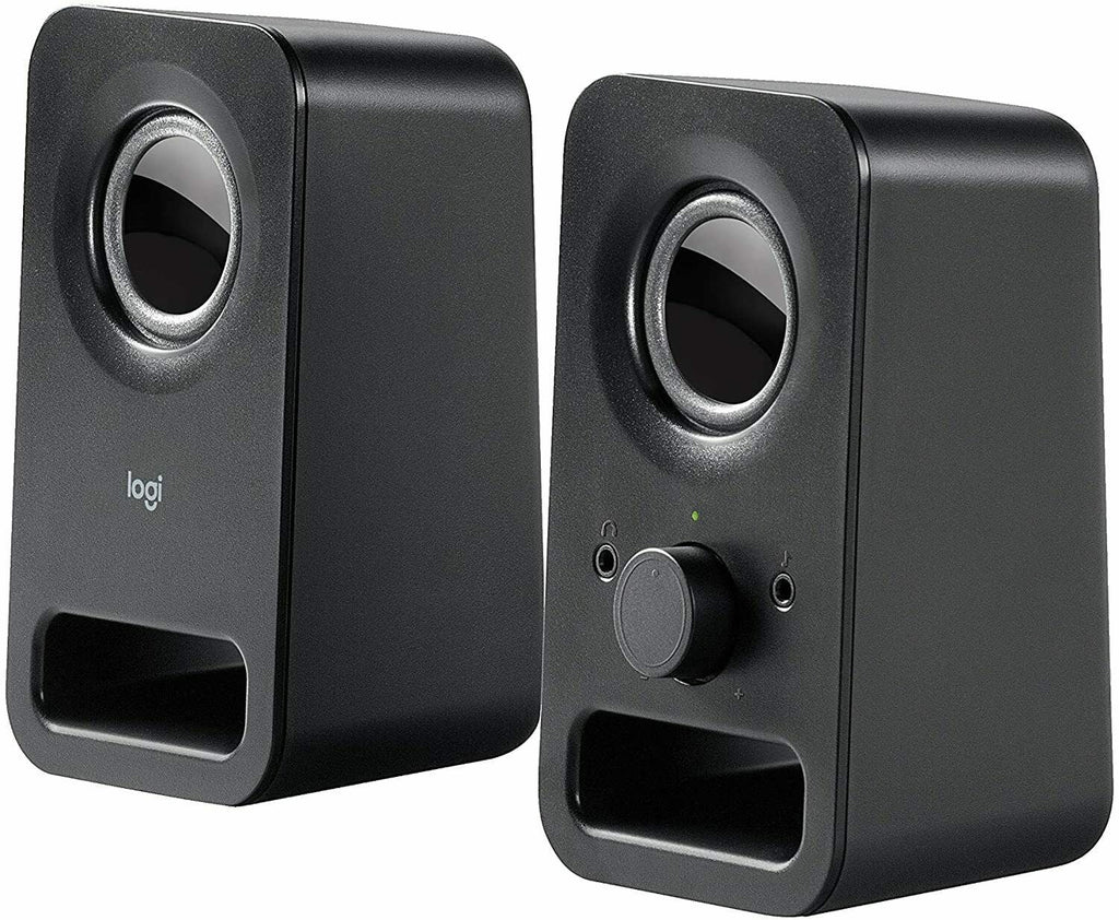 Logitech Z150 Multimedia 2.0 Wired Computer Speakers, Black J5322