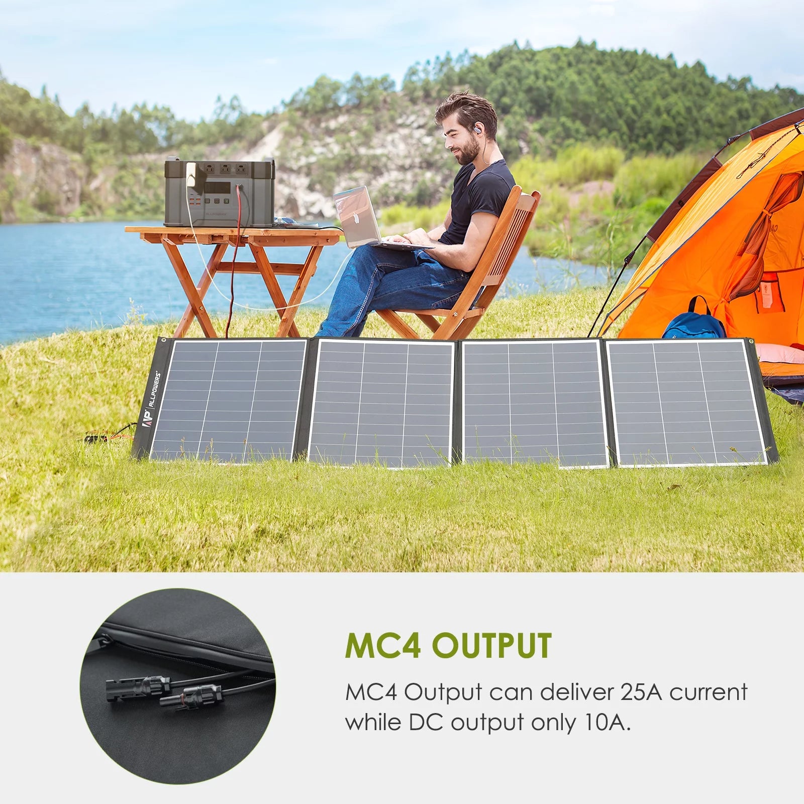 ALLPOWERS R600 Portable Power Station 600W 299Wh LiFePO4 Solar Generator C367