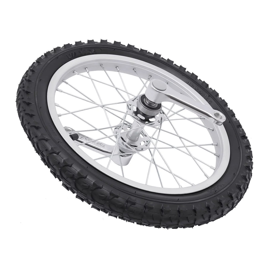 16 Wheel Unicycle with Steel Rim, Adjustable Height for Adults Kids I34001