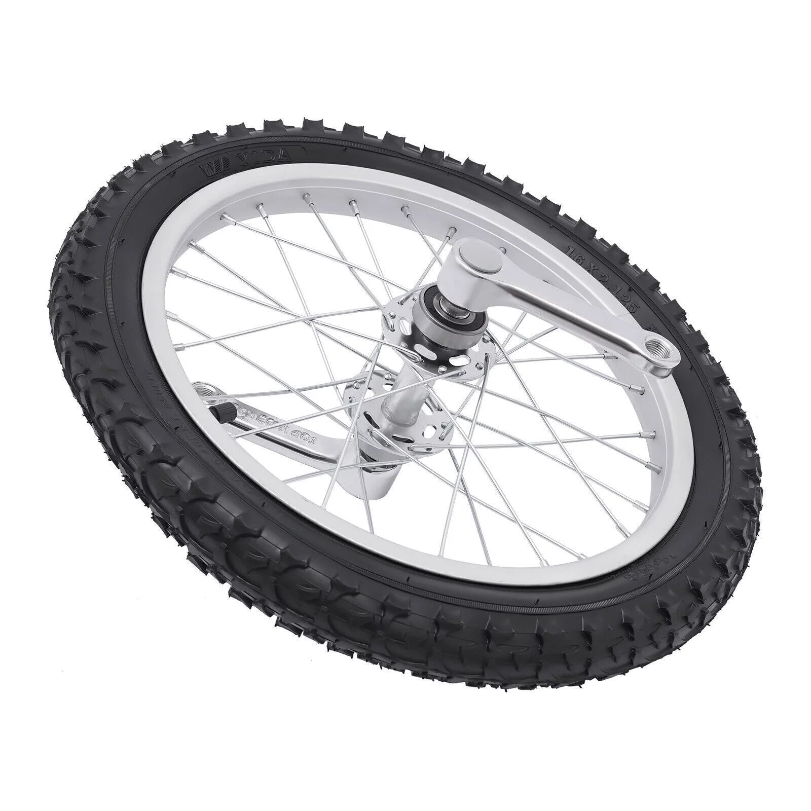 16 Wheel Unicycle with Steel Rim, Adjustable Height for Adults Kids I34001