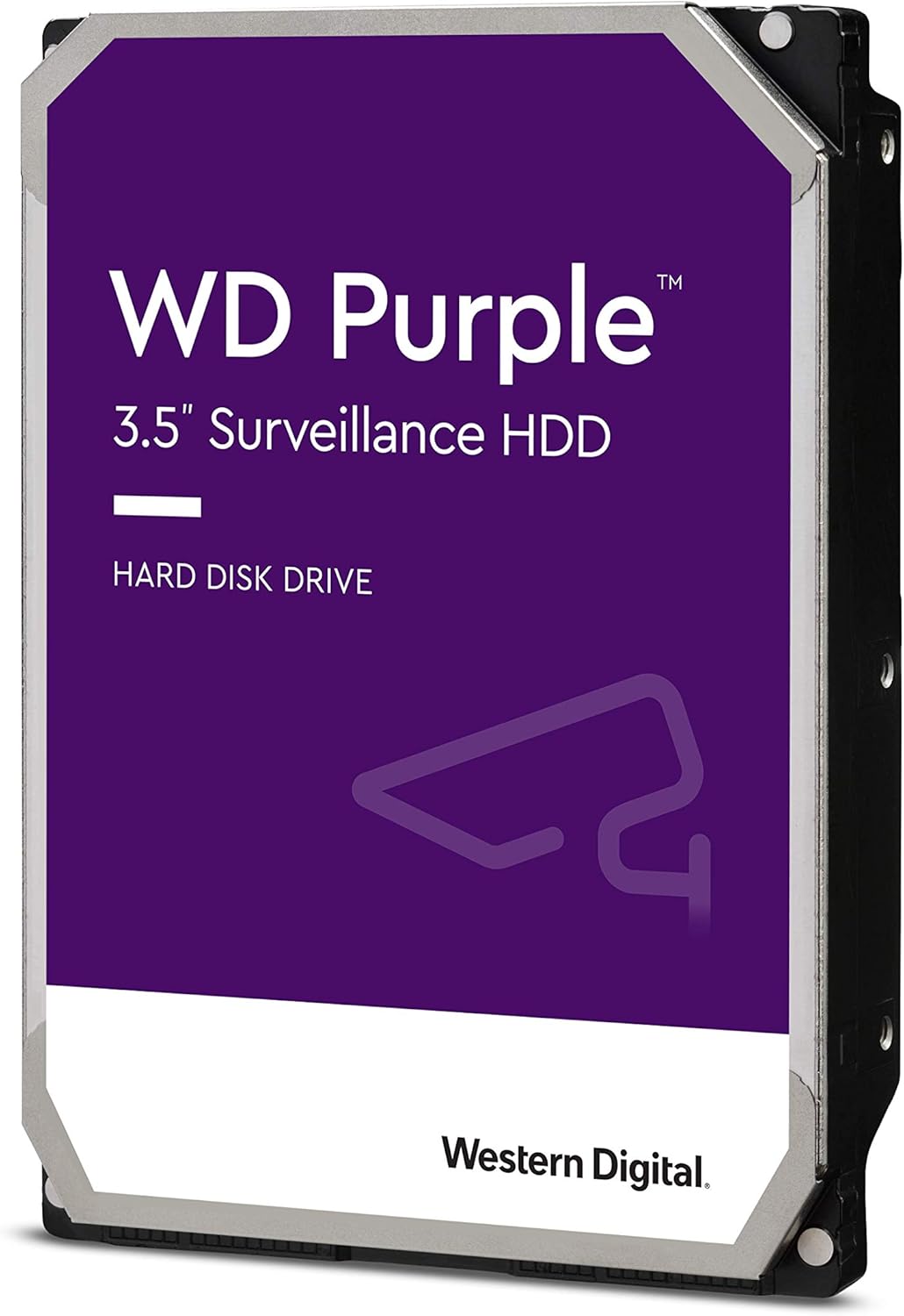 Western Digital 8TB WD Purple Surveillance Internal Hard Drive HDD - SATA 6 Gb/s, 128 MB Cache, 3.5" - WD84PURZ