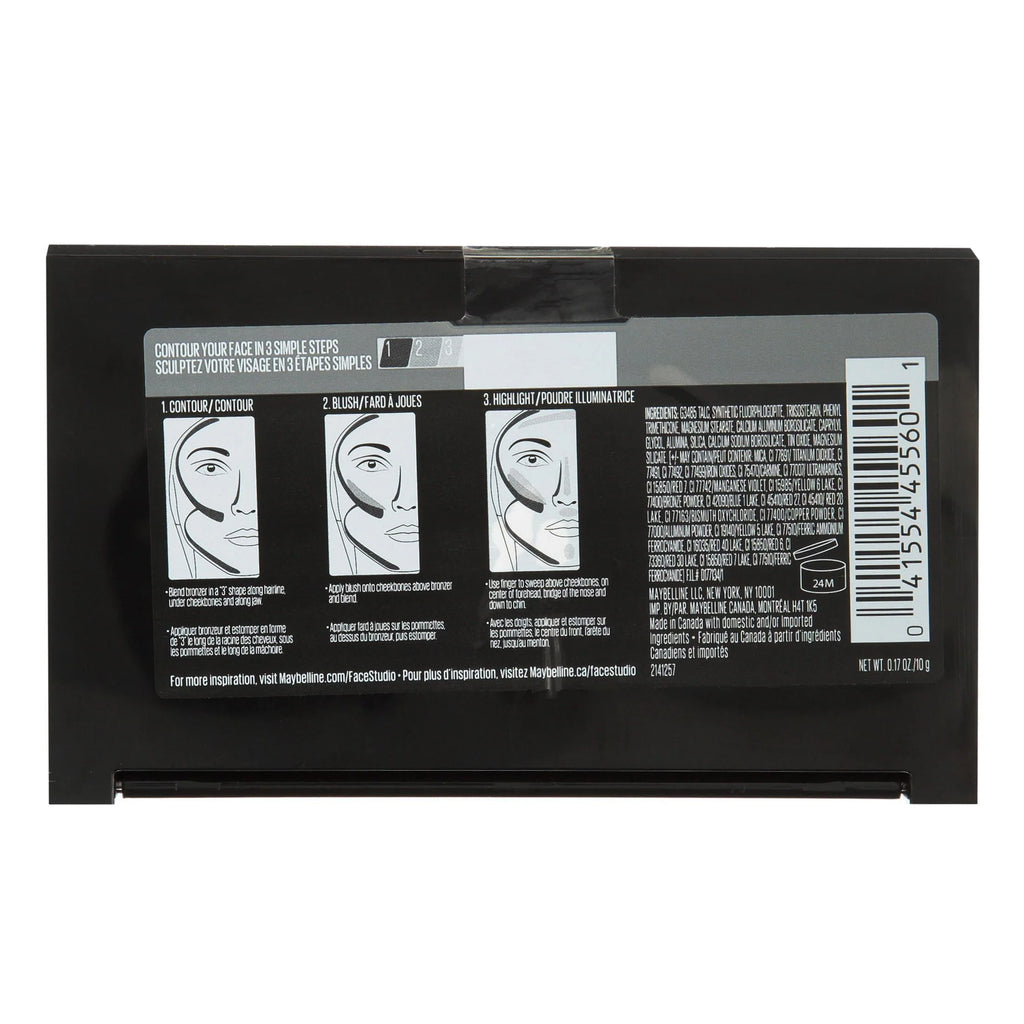 Maybelline Facestudio Master Face Contouring, Light to Medium E8193