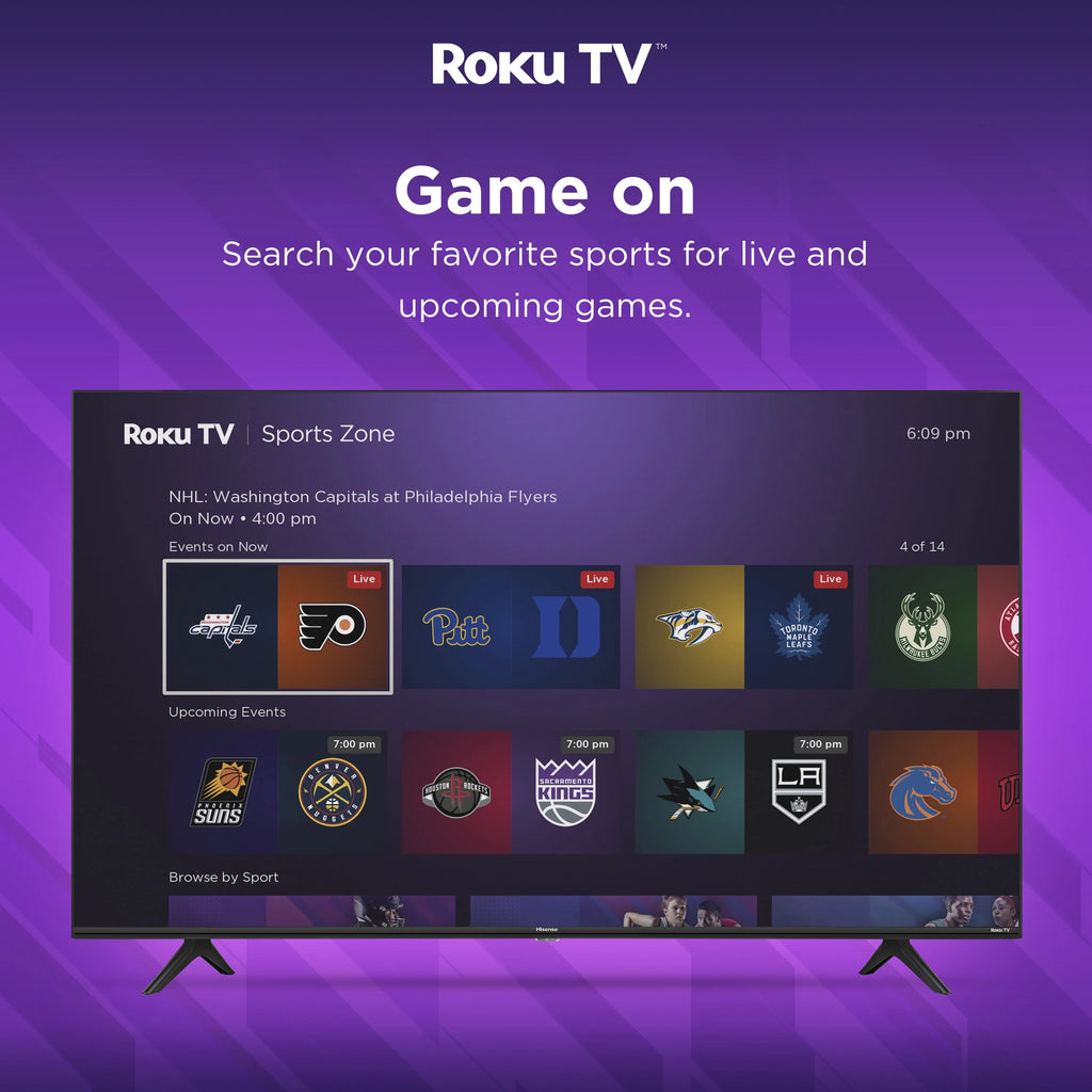 Hisense 58" 4K UHD Roku Smart TV R6 Series O1441