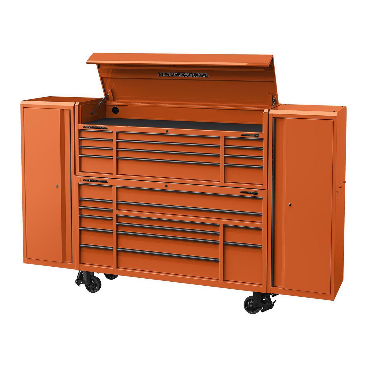 U.S. General 22 in. End Locker, Series 3, Blue Y30292