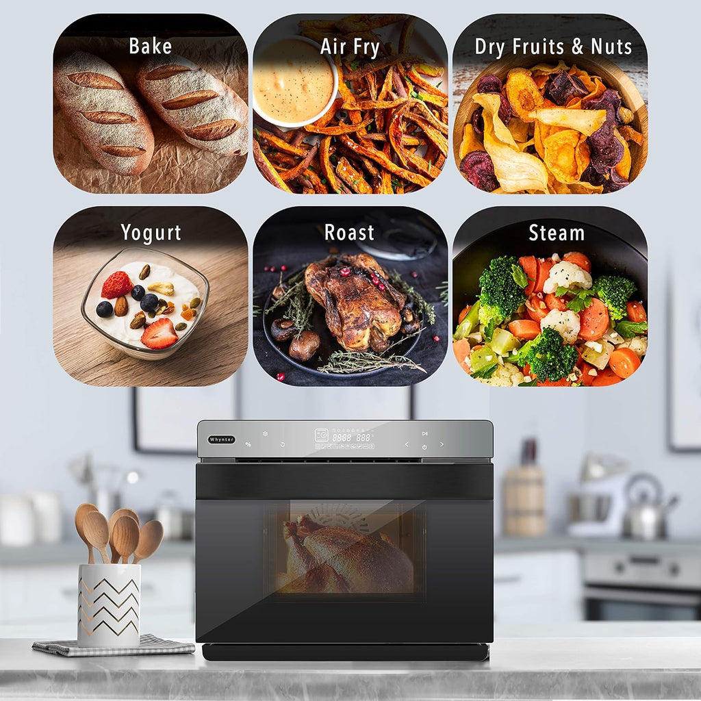 Whynter TSO-488GB Grande 40 Quart Convection Steam Oven, Black Stainless Steel O14933