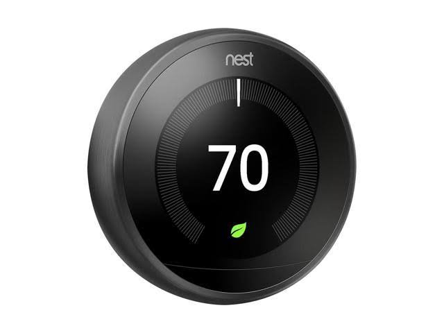 Nest Learning Thermostat 3rd Generation Black R6175