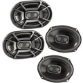 Polk 450 Watt 3-Way Car Boat Coaxial Stereo Audio Speakers Marine DB692 2 Pack