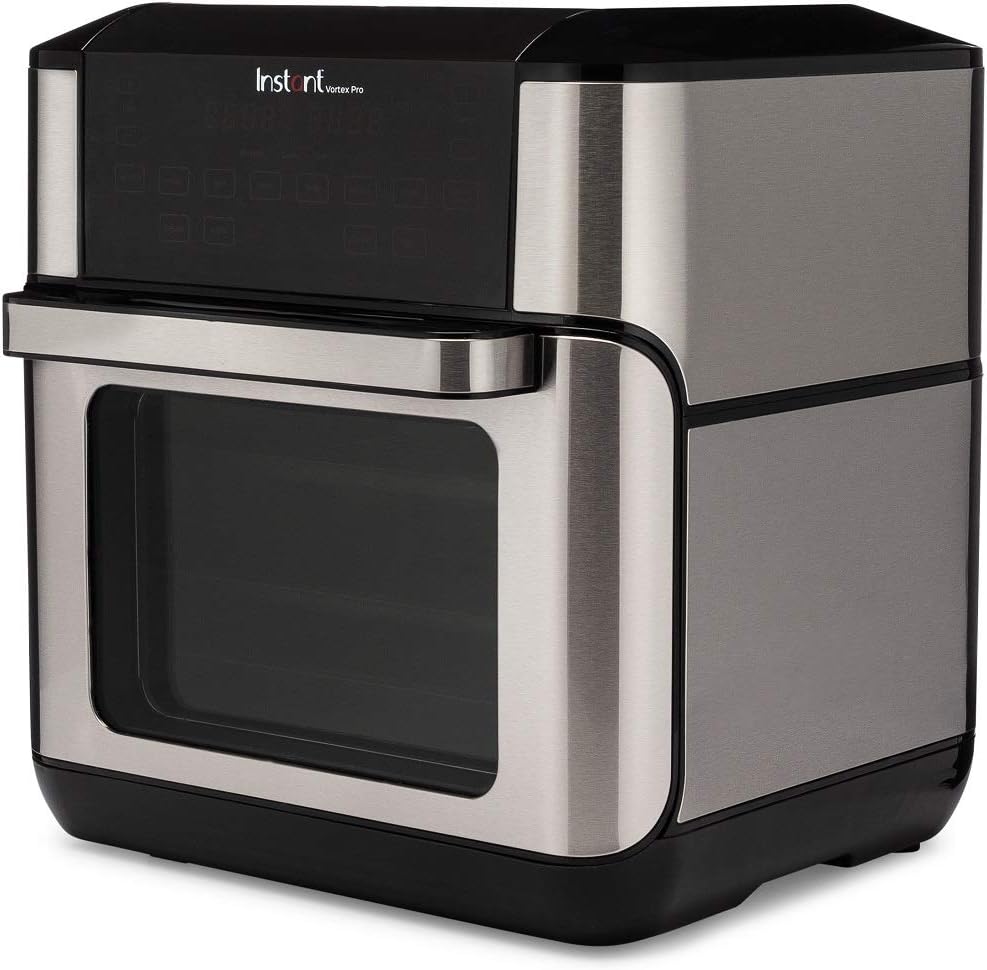 Instant Vortex Pro 10 Quart Air Fryer Rotisserie Convection Oven, Stainless Steel L59246