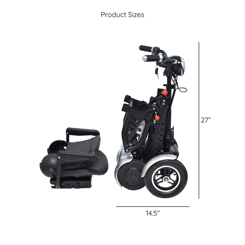 Compact Electric Scooter for Adults with Adjustable Seat and Armrests N441