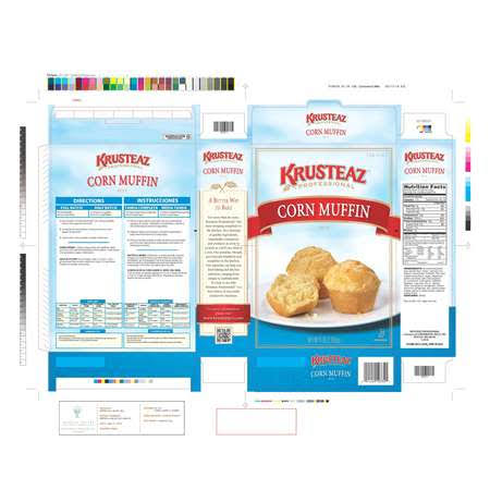 Krusteaz Professional Corn Muffin Mix 5lb. U4224
