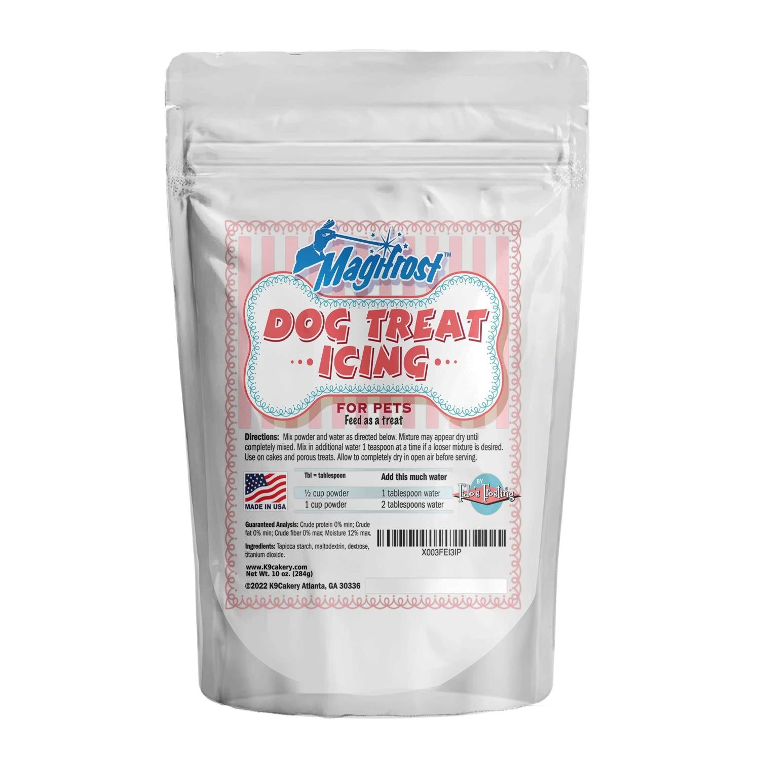 K9Cakery Magifrost Icing for Dog Treats Create Vibrantly and Dog-Safe Delights
