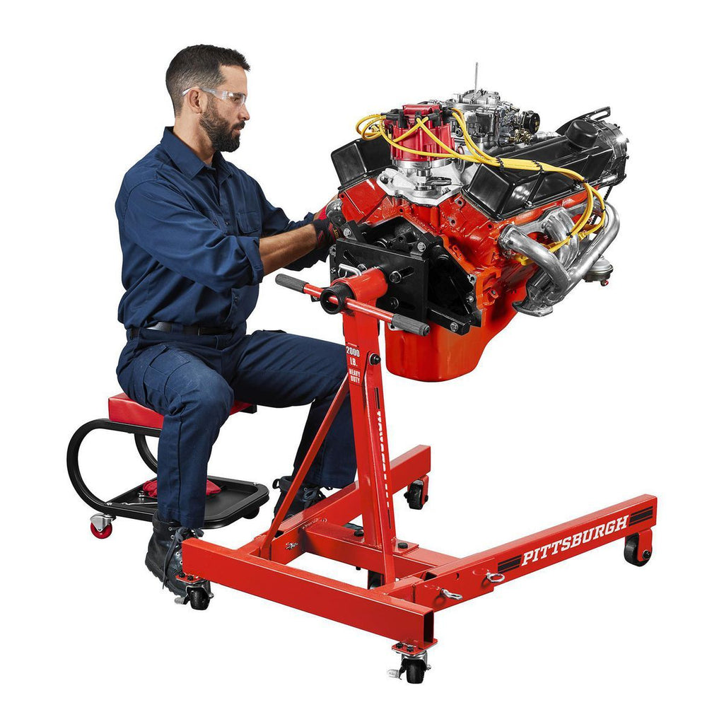 PITTSBURGH 2000 lb. Foldable Engine Stand J1239